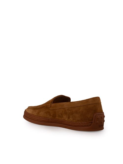 Mocassino Slip-on in pelle Marrone TOD'S | XXM0TV0AJ30 RE0C822